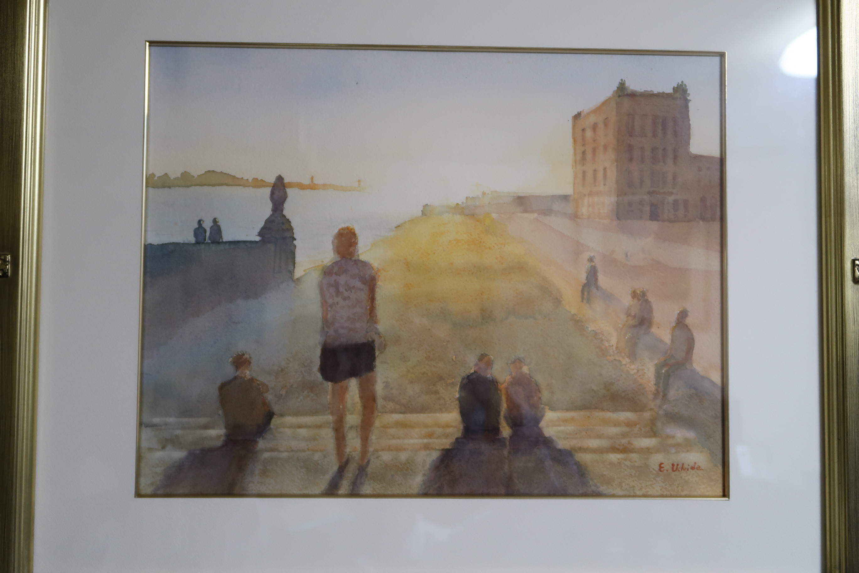 写真1 | マラソンの旅絵画